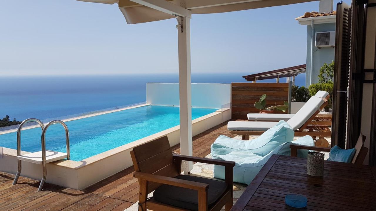 White Villas Lefkada Kalamíci Kültér fotó